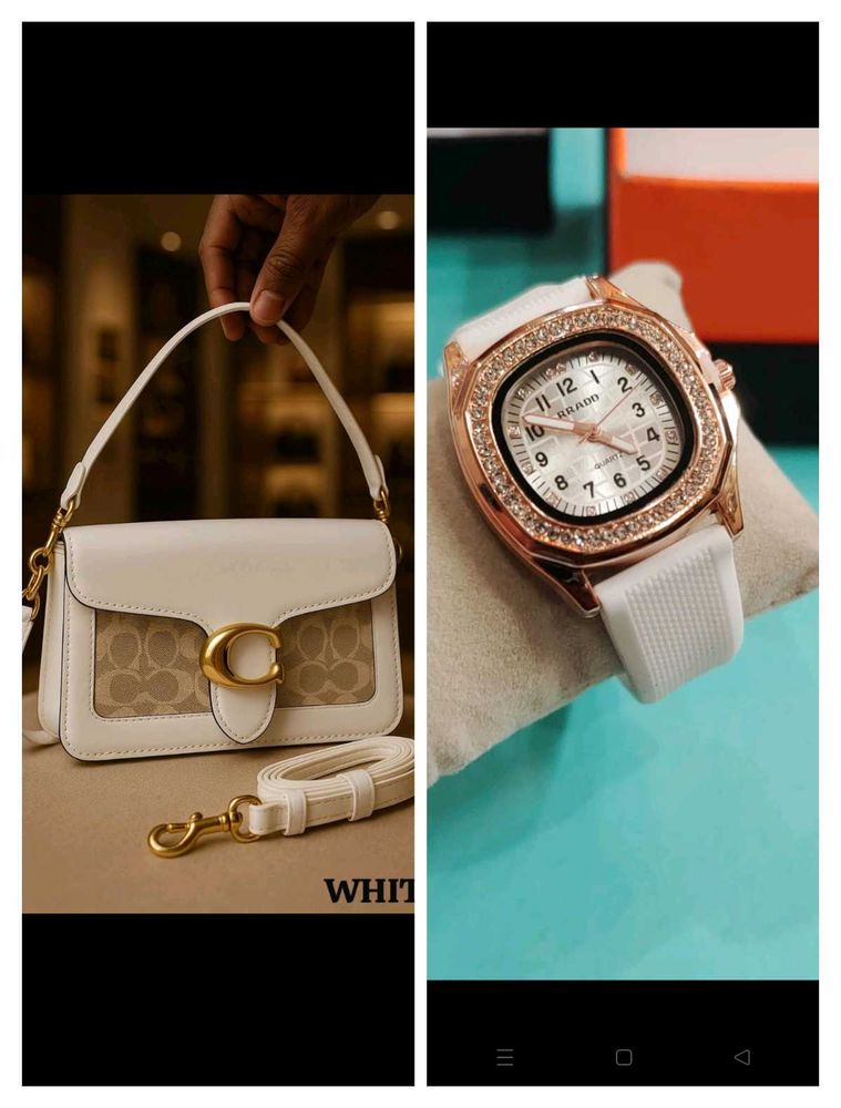 Coach Tabby Bag N Watch Combo