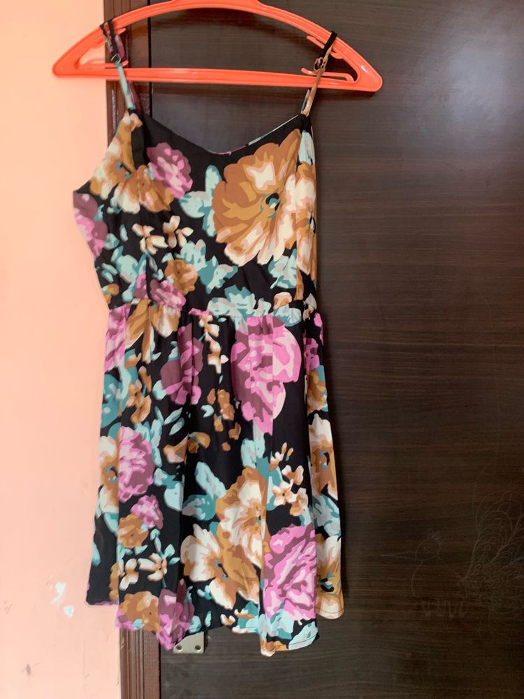 Floral Print Sundress by shein