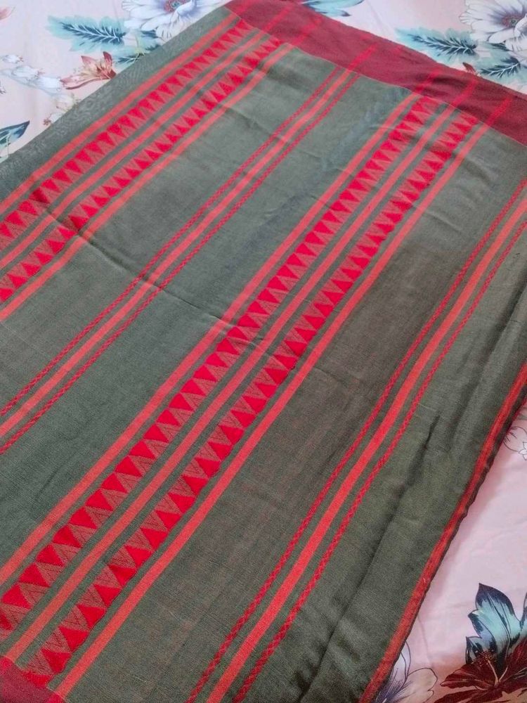 Striped Ethnic Saree
