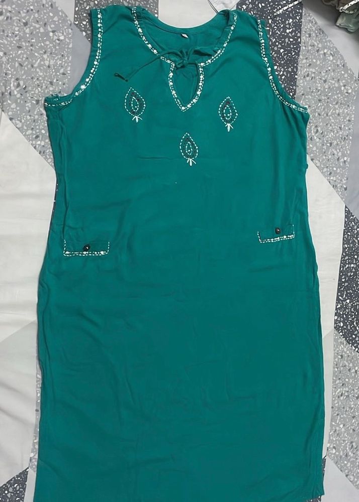 Sea Green Kurti