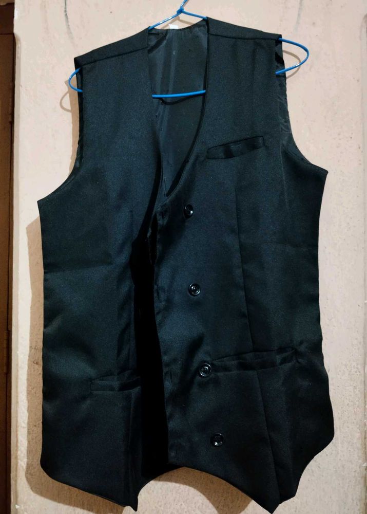 Stylish Black Waistcoat