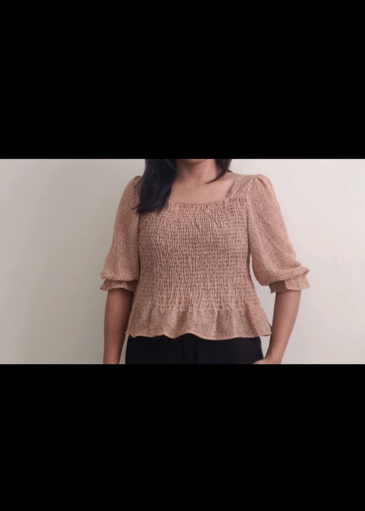 Chic Peplum Top