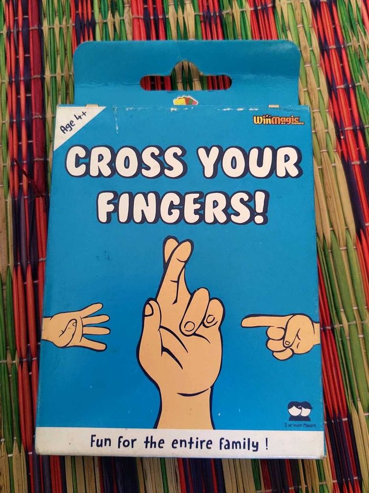 Cross Your Fingers Gaming Card