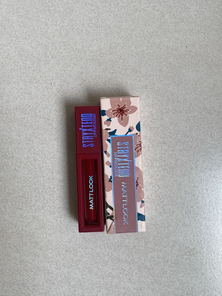 Stayxtend Lip Mousse Shade -new Maroon