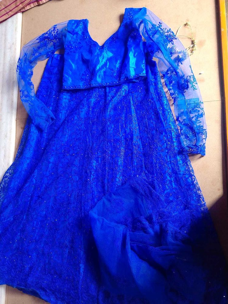 bridal lehenga in party wear dress