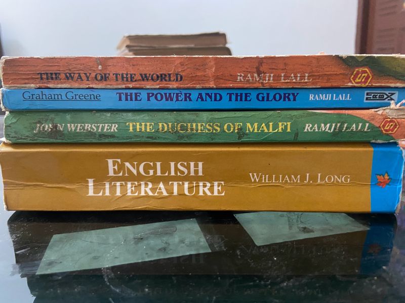 BA(hons)English Books For Sale!! History Of English Literature &amp; Self Help Books Of The Way Of The World, The Power And The Glory And The Duchess Of Malfi