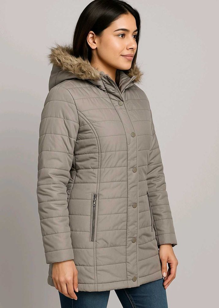 Pre-loved Quilted Warm Winter Jacket for Women