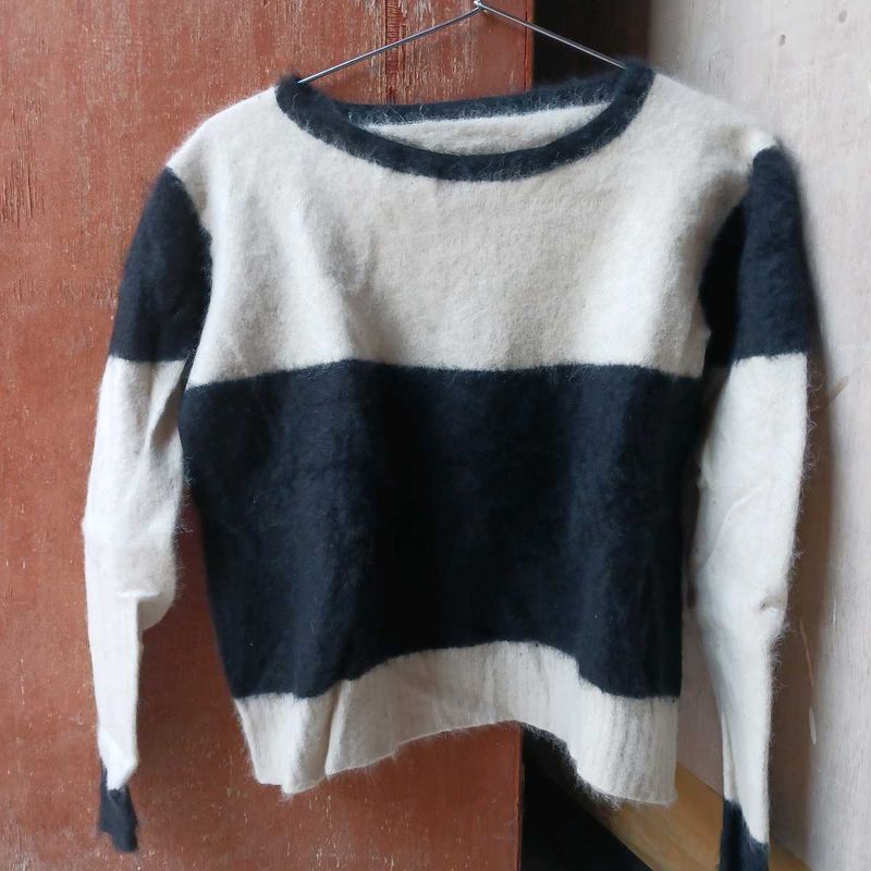 Striped Knit Sweater