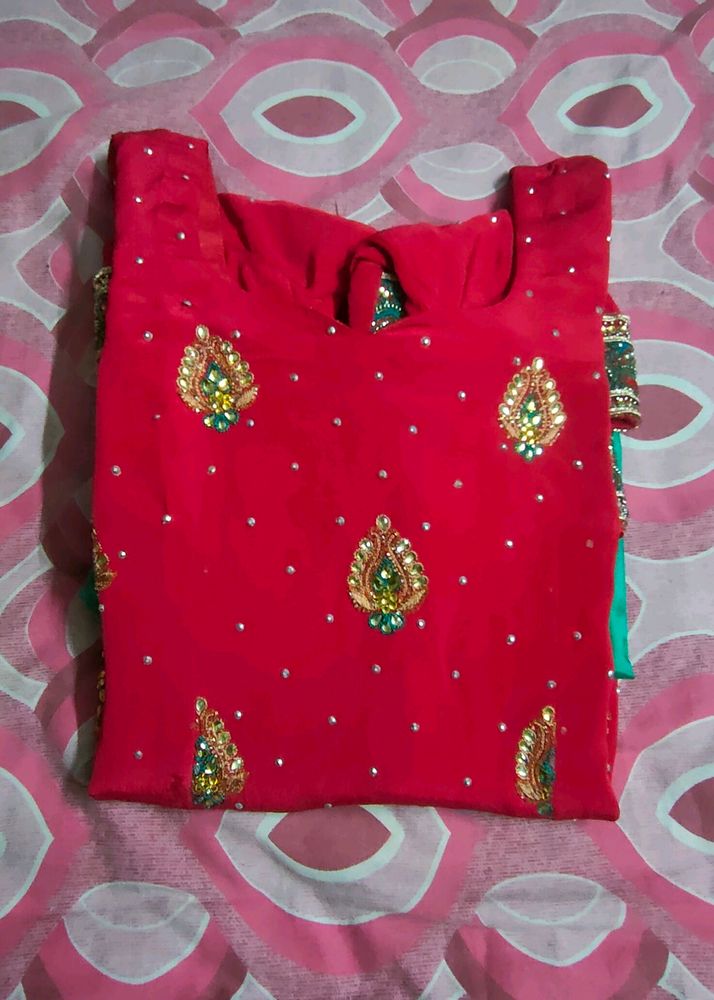 Punjabi kurti with salwar