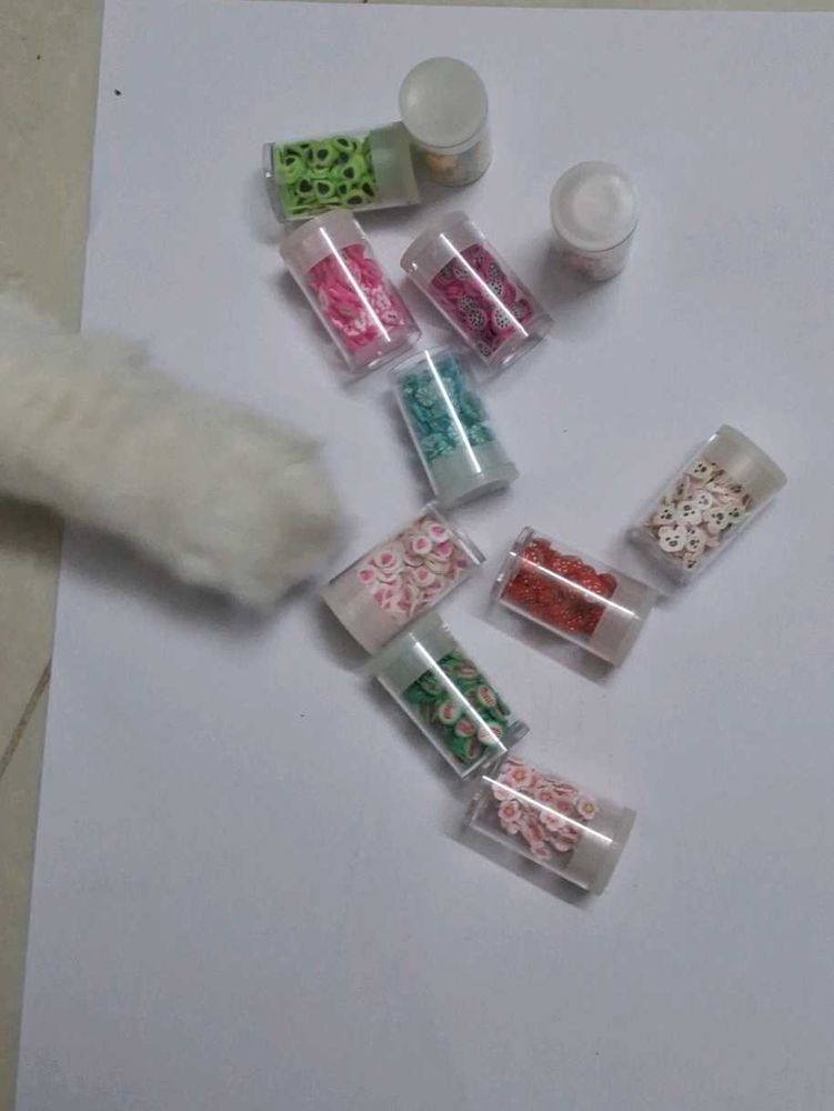 Nail Art Fruit Slice Set