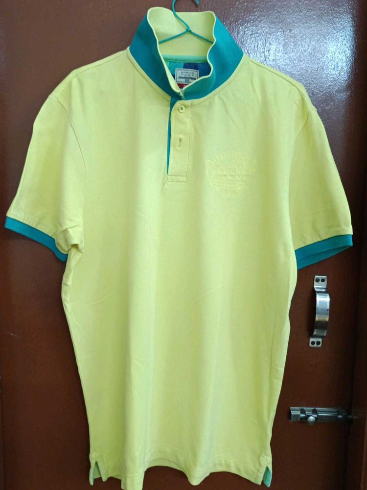 Stylish Yellow Polo Shirt