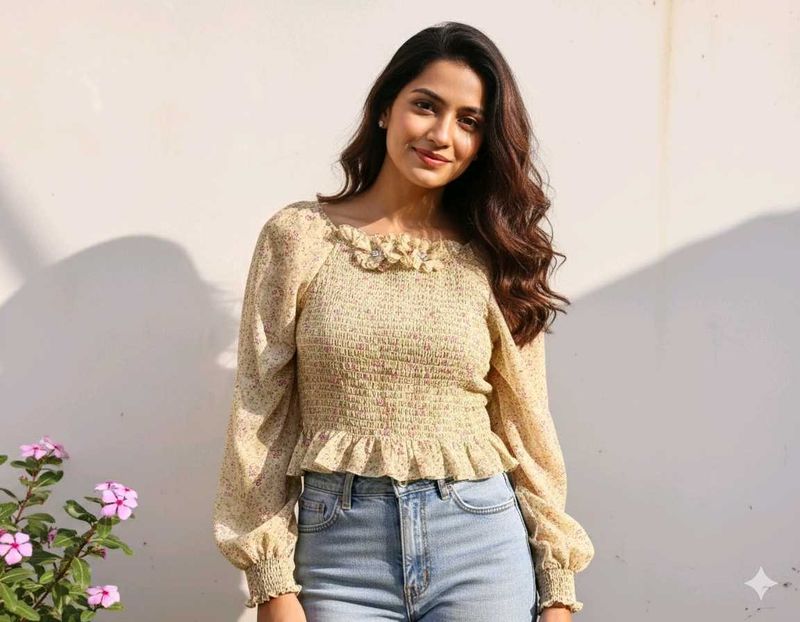 beautiful yellow top 💛🌼