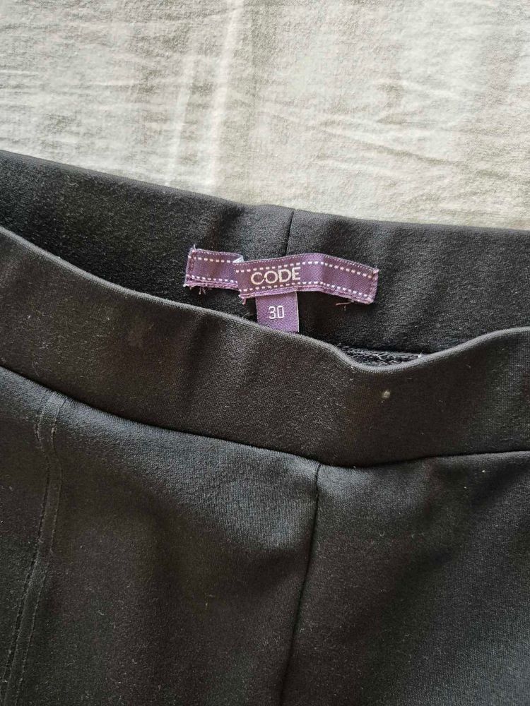 Black Jeggings 30 Waist