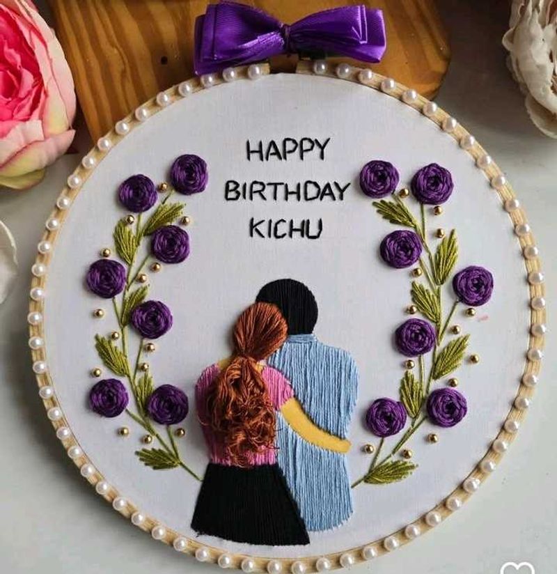Customised Birthday Hoops