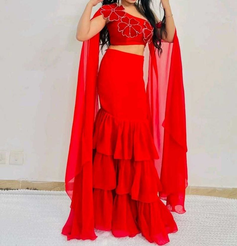 New One  Red Colour  Dress
