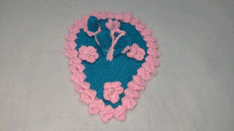 Handmade Crochet Laddu Gopal Dress