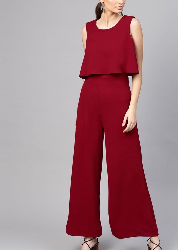 Red jumpsuit