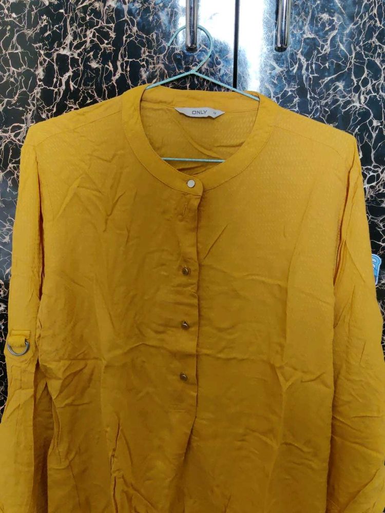 Stylish Mustard Top