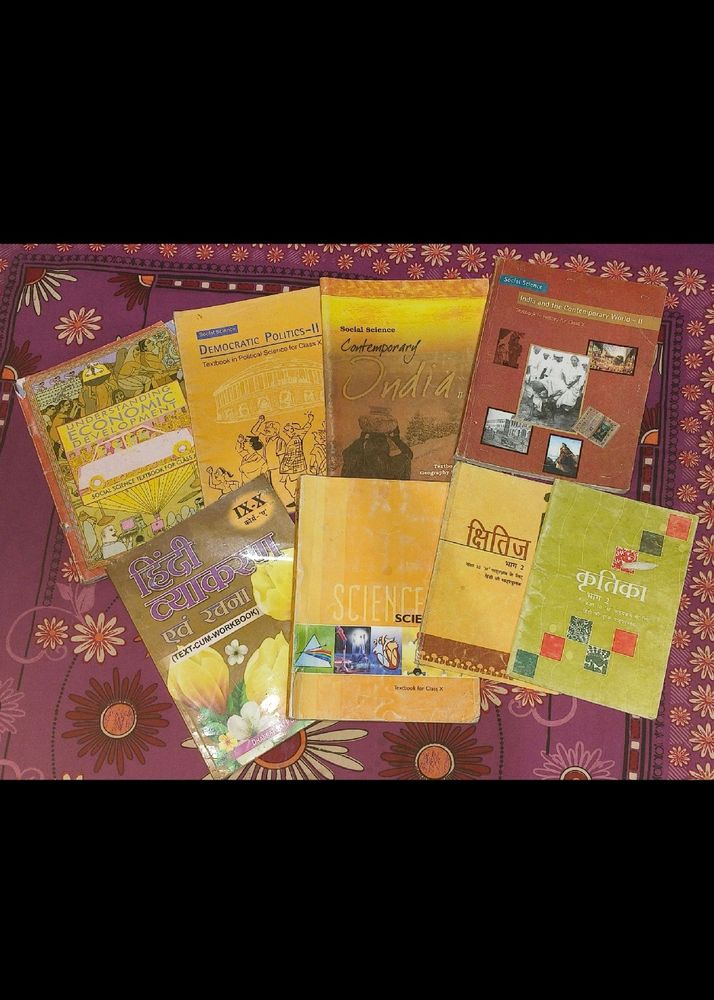 8 Subjects NCERT Books of class 10th