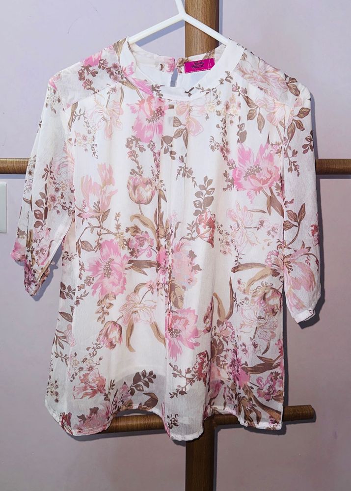 Floral Print Top