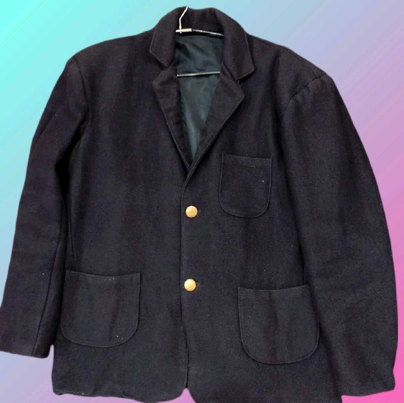 Classic Navy Blue School Blazer-Warm &amp; Comfortable