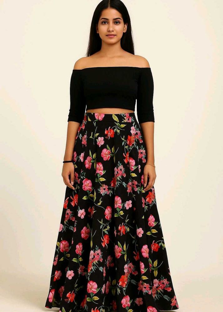 Floral Skirt only