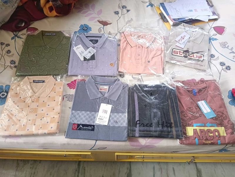 Assorted Men's Polo T-Shirts - New