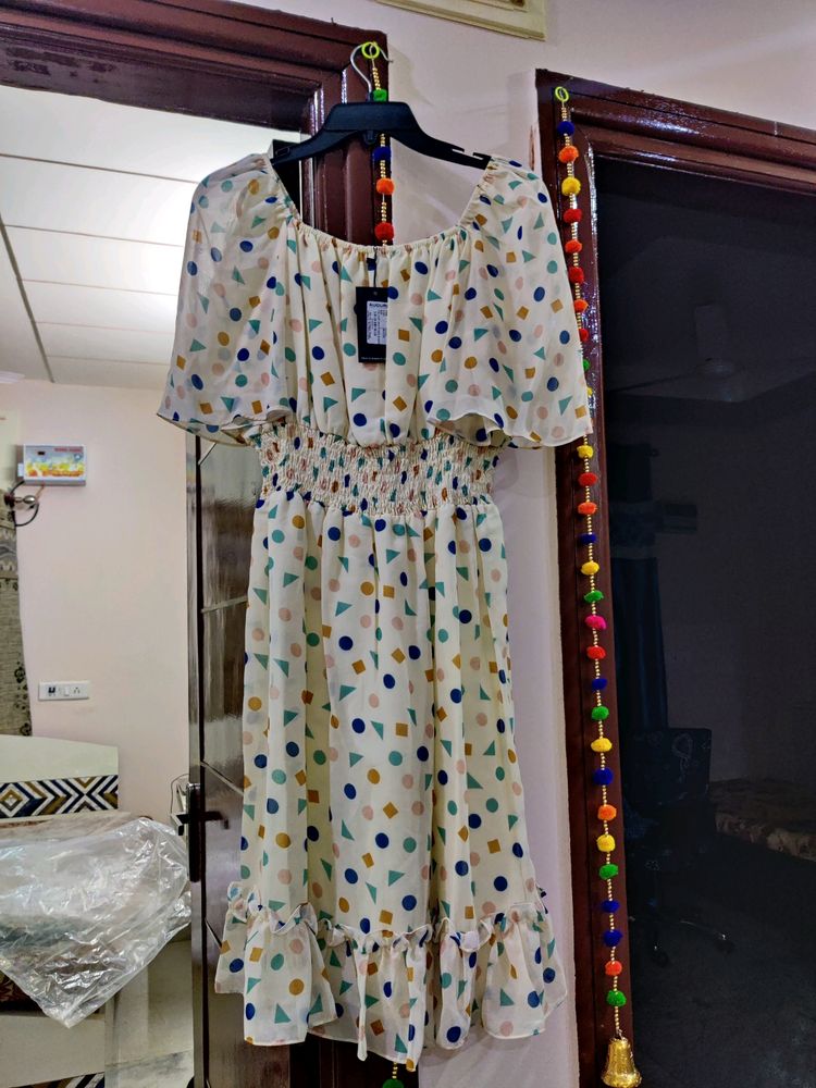 Auguri midi dress