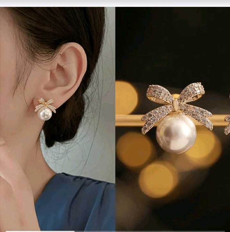 Set Of 4 Korean Earrings