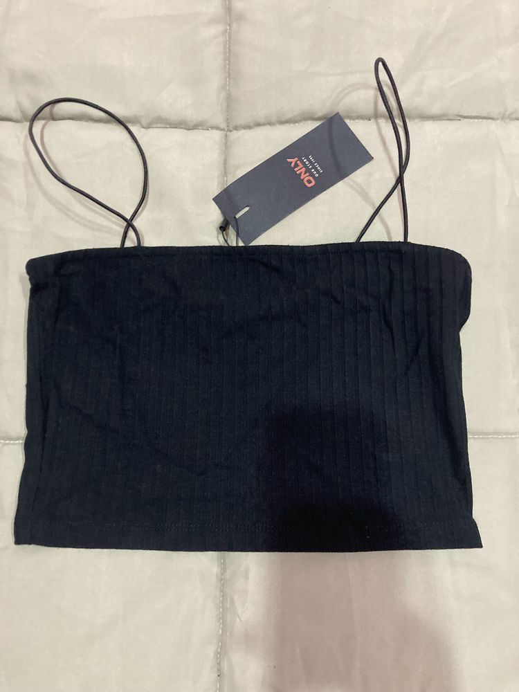 ONLY Shoulder Straps Sleeveless Slim Fit Top
