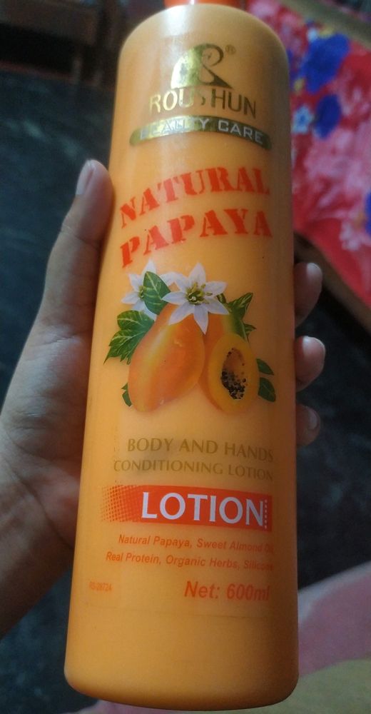 Imported body lotion.