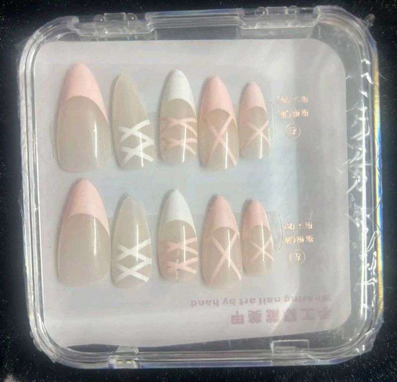 Coquette Nude Press-On Nails Set of 10