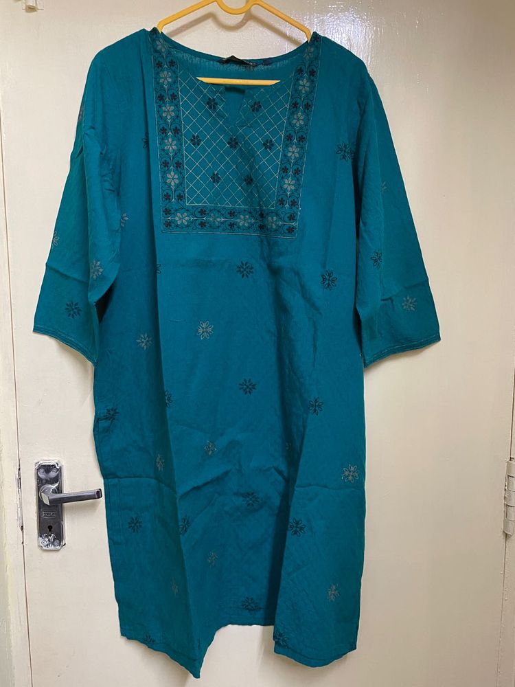 Dark Green Kurti