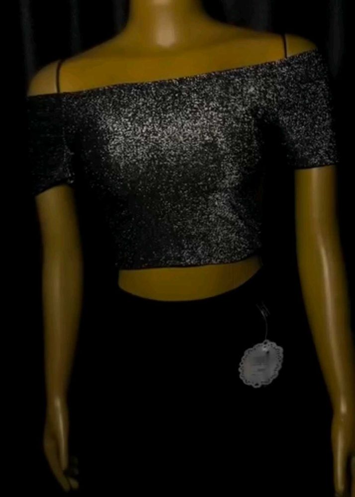 Off-shoulder Crop Top For Women