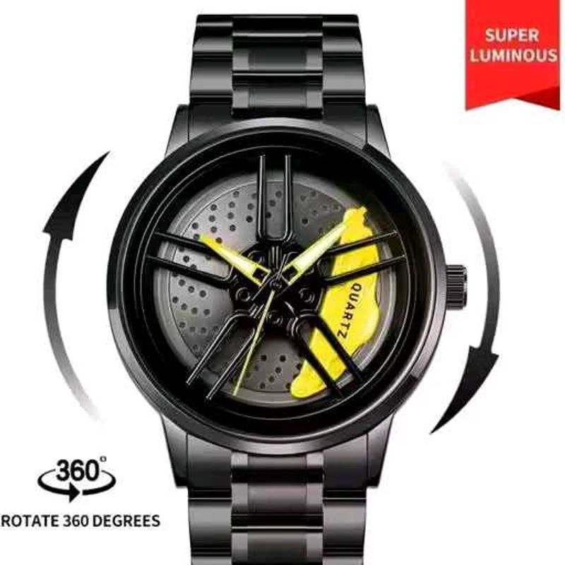Quartz Analog Multi Dial Stainless Steel Strap