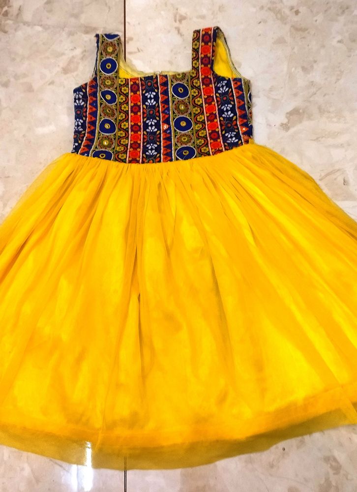 Elegant Frocks For Kids 💛 | Half Frock