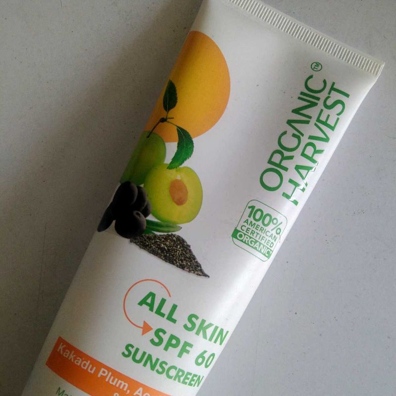 Organic Harvest Sunscreen SPF 60