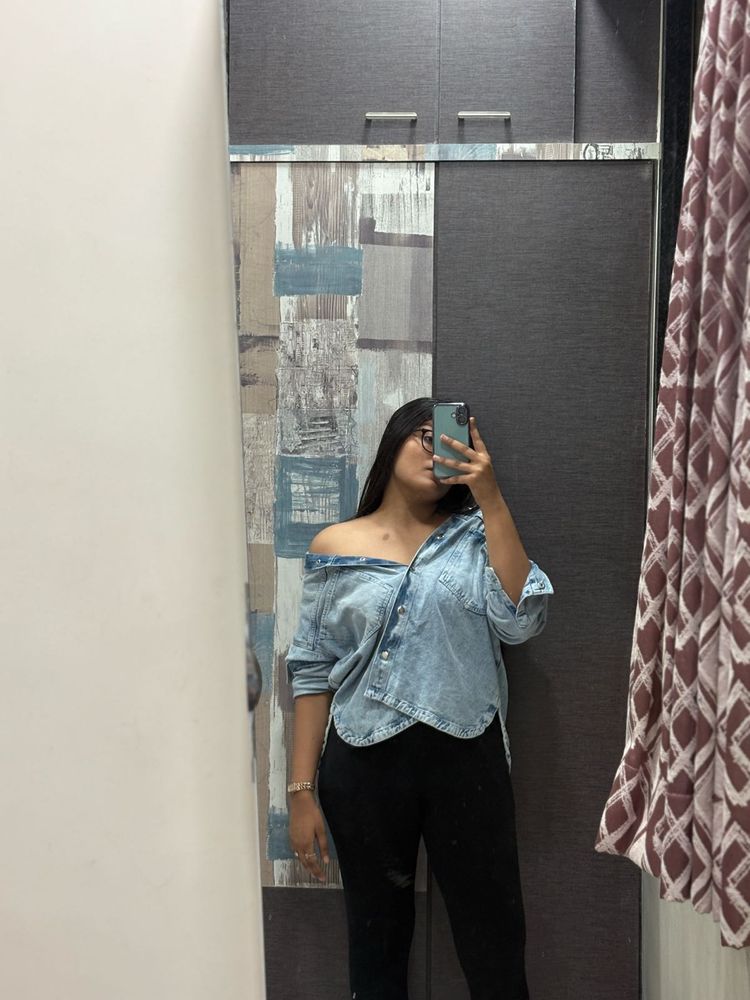 Oversized Jacket Denim