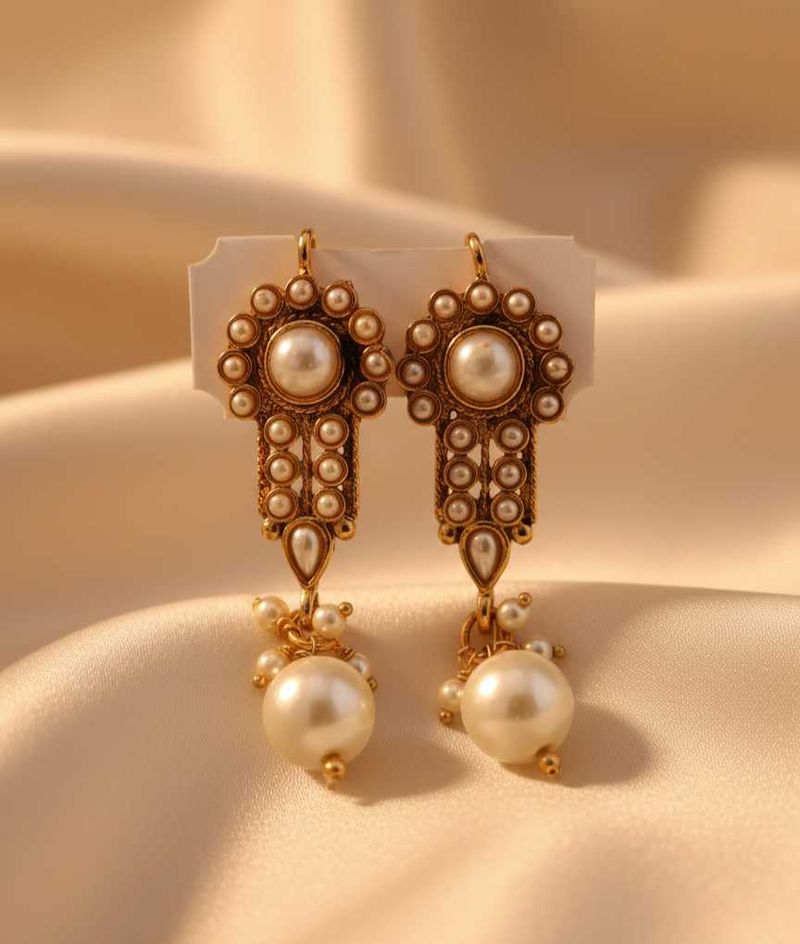 Pearl Drop Earrings