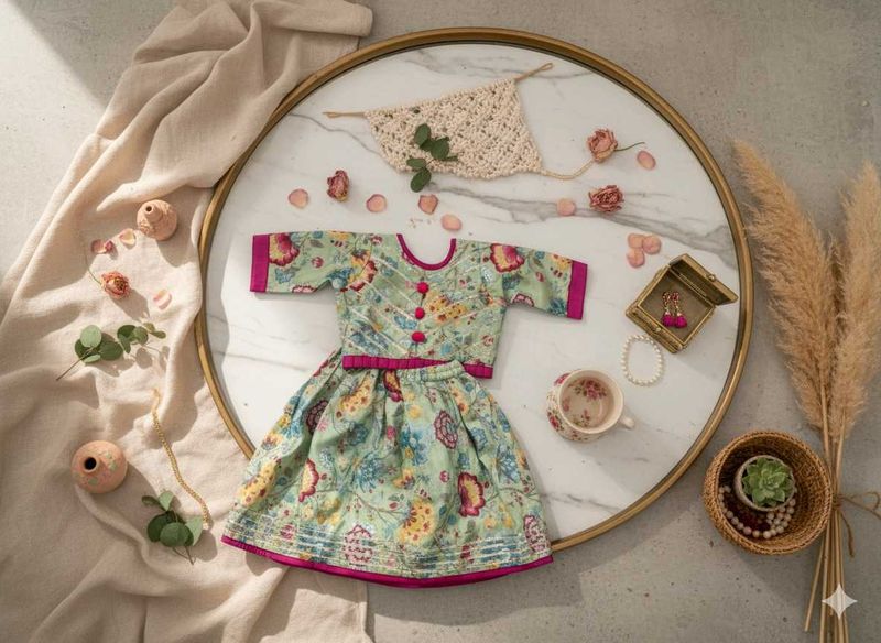 Floral Lehenga Choli Set