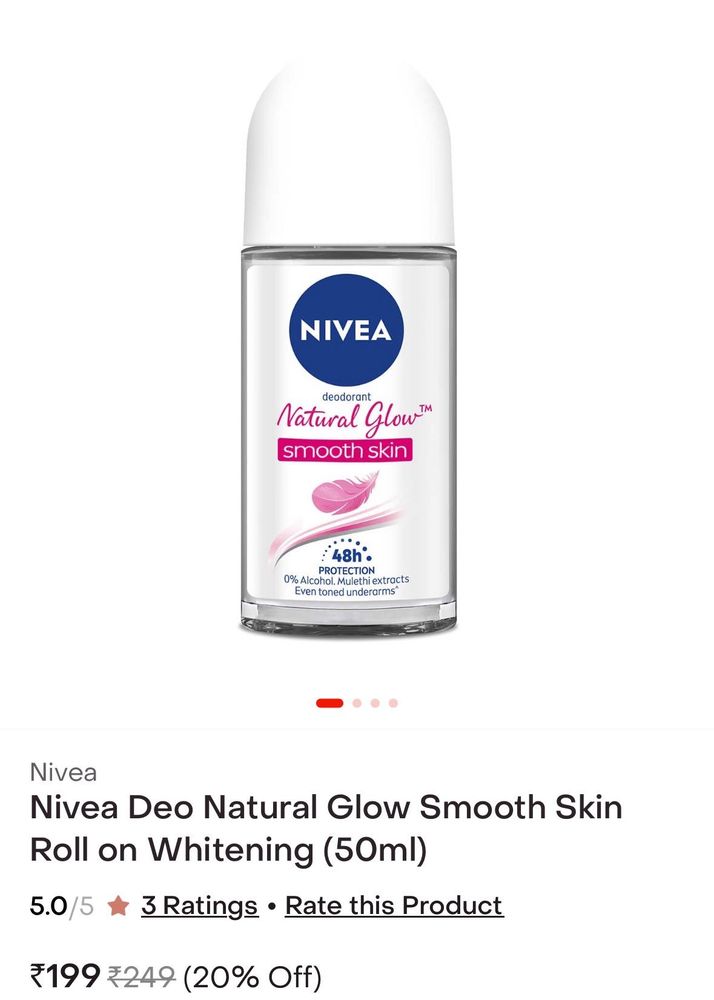 Nivea Natural Glow Deodorant