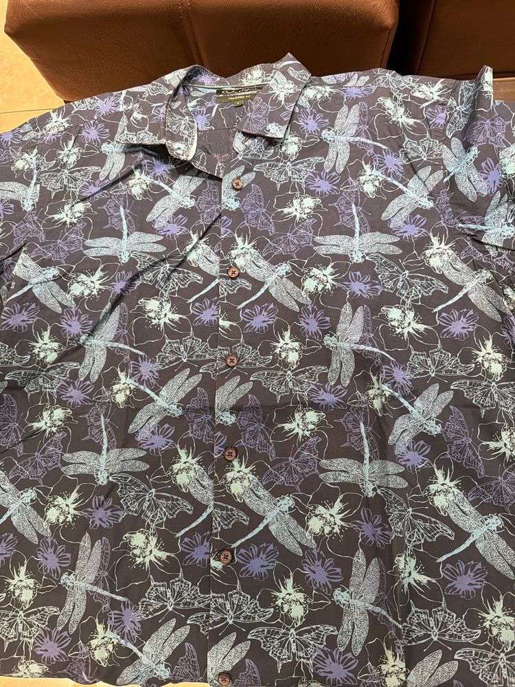 Dragonfly Print Shirt
