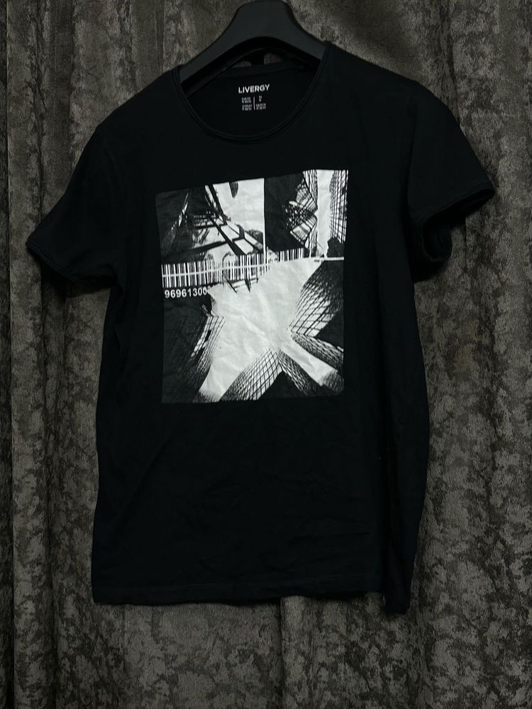 Black Graphic Tee