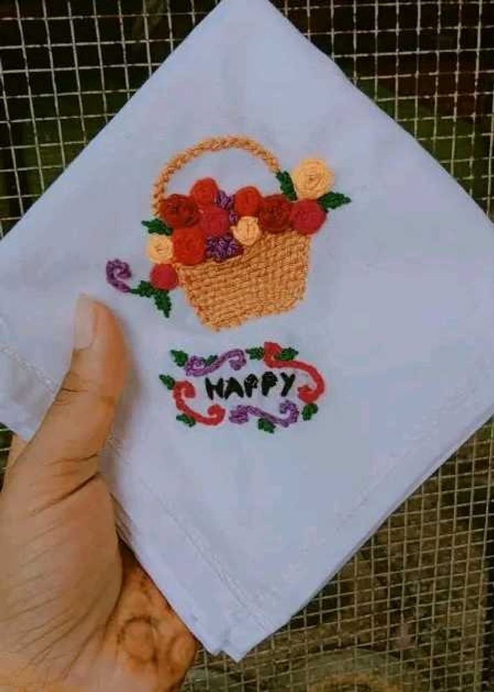 Embroidered Handkerchief
