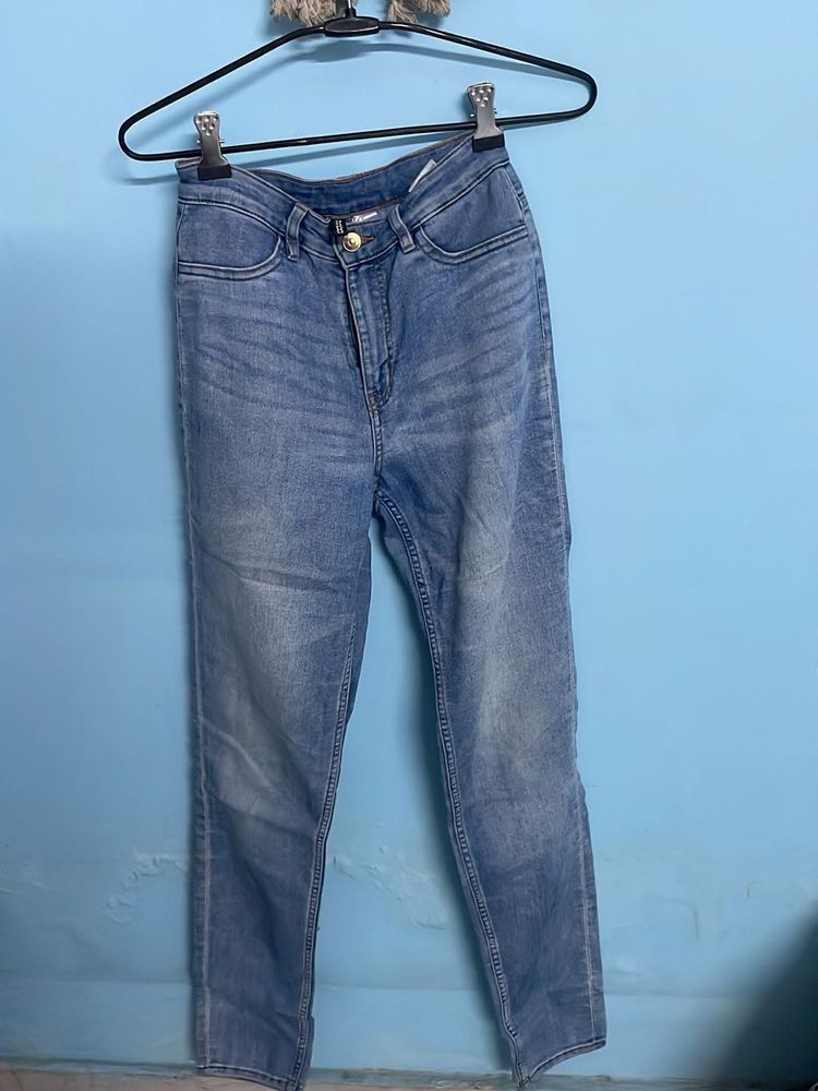 Light Wash Denim Jeans