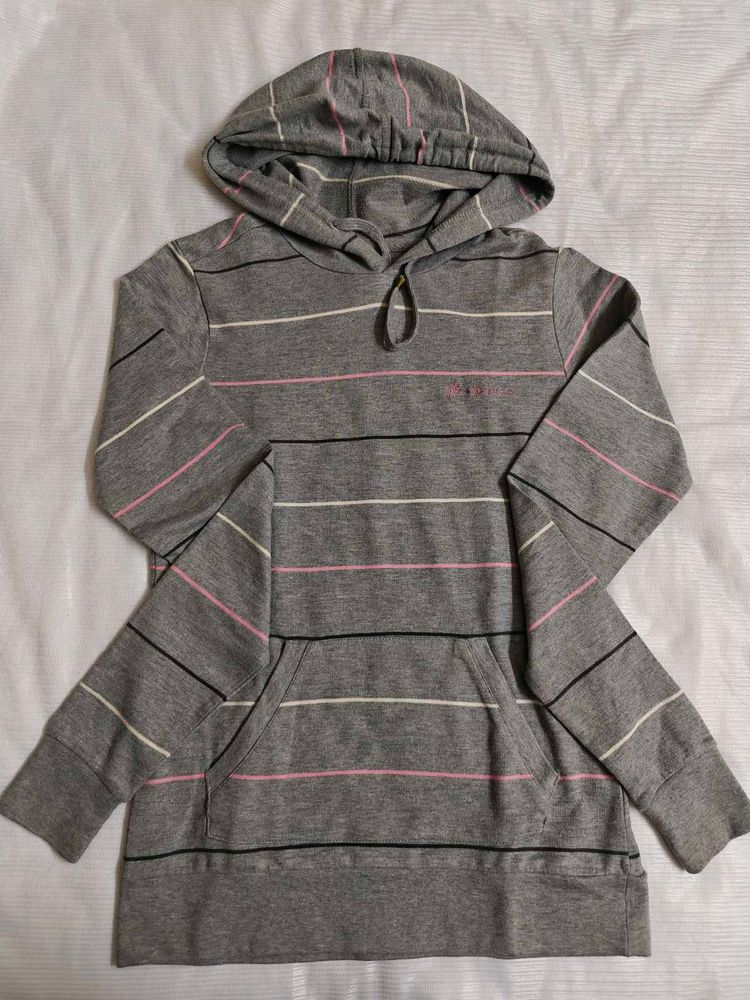 Striped Pullover Hoodie