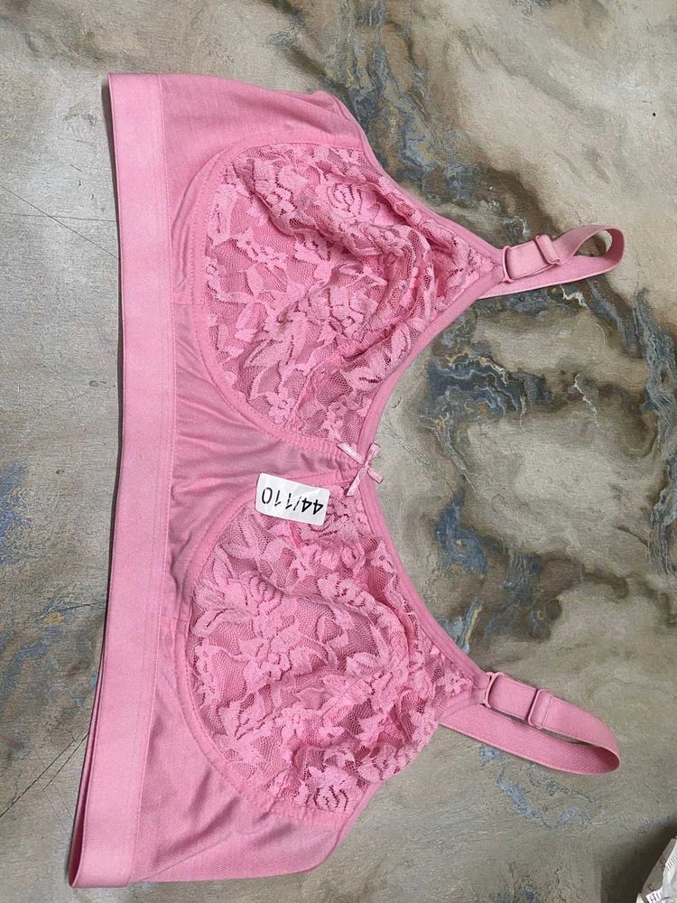 Pink Lace Bra Size 44/110