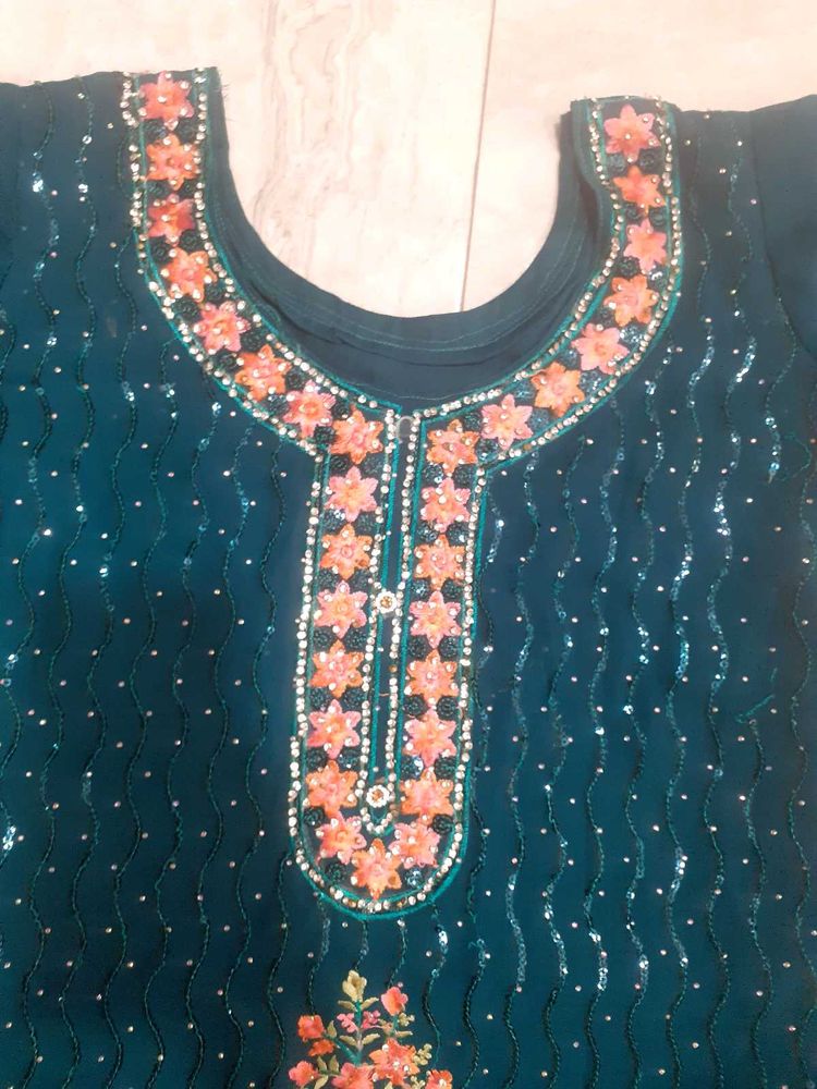 Elegant Green Kurta