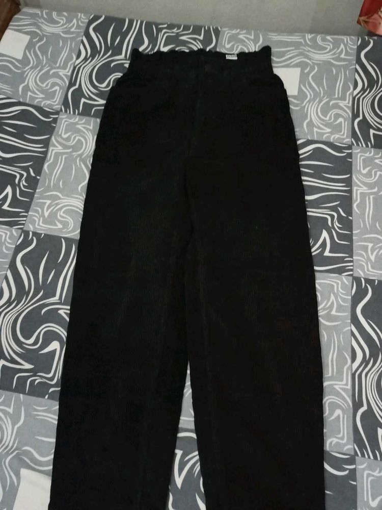 Black Corduroy Pants For Women