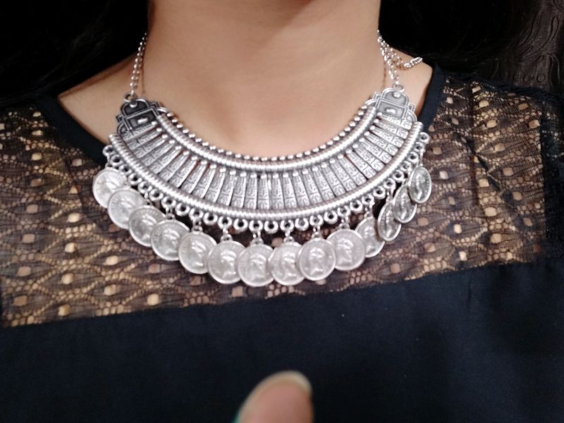 Oxidised Alloy Jewelery Set